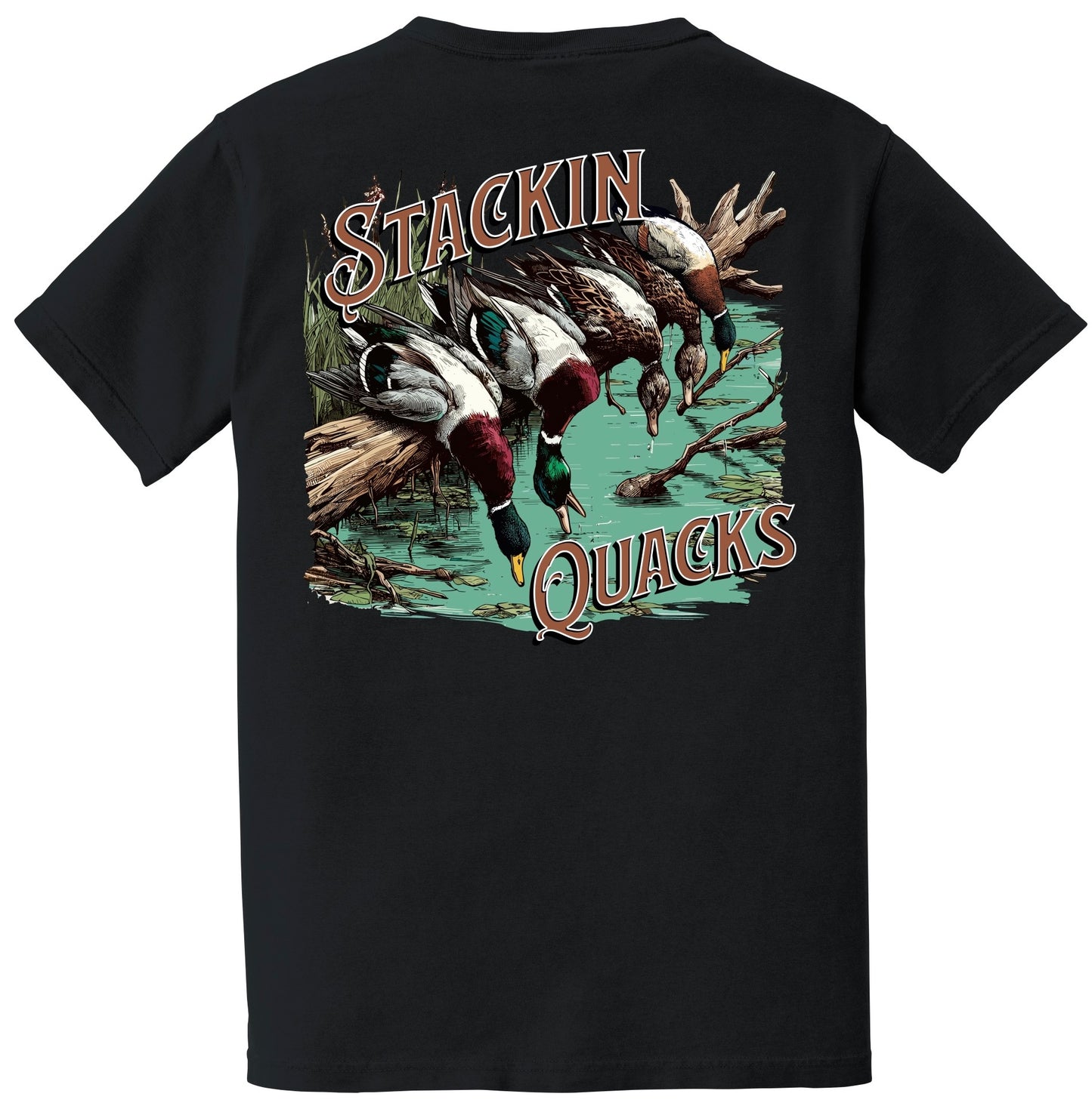 STACKIN QUACKS TEE SHIRT
