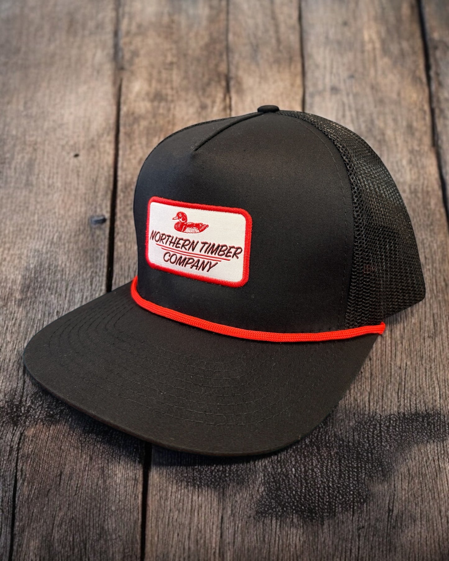 BLACK ROPE HAT