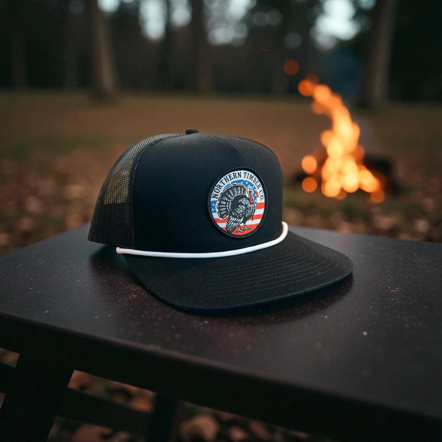 AMERICAN TURKEY ROPE HAT