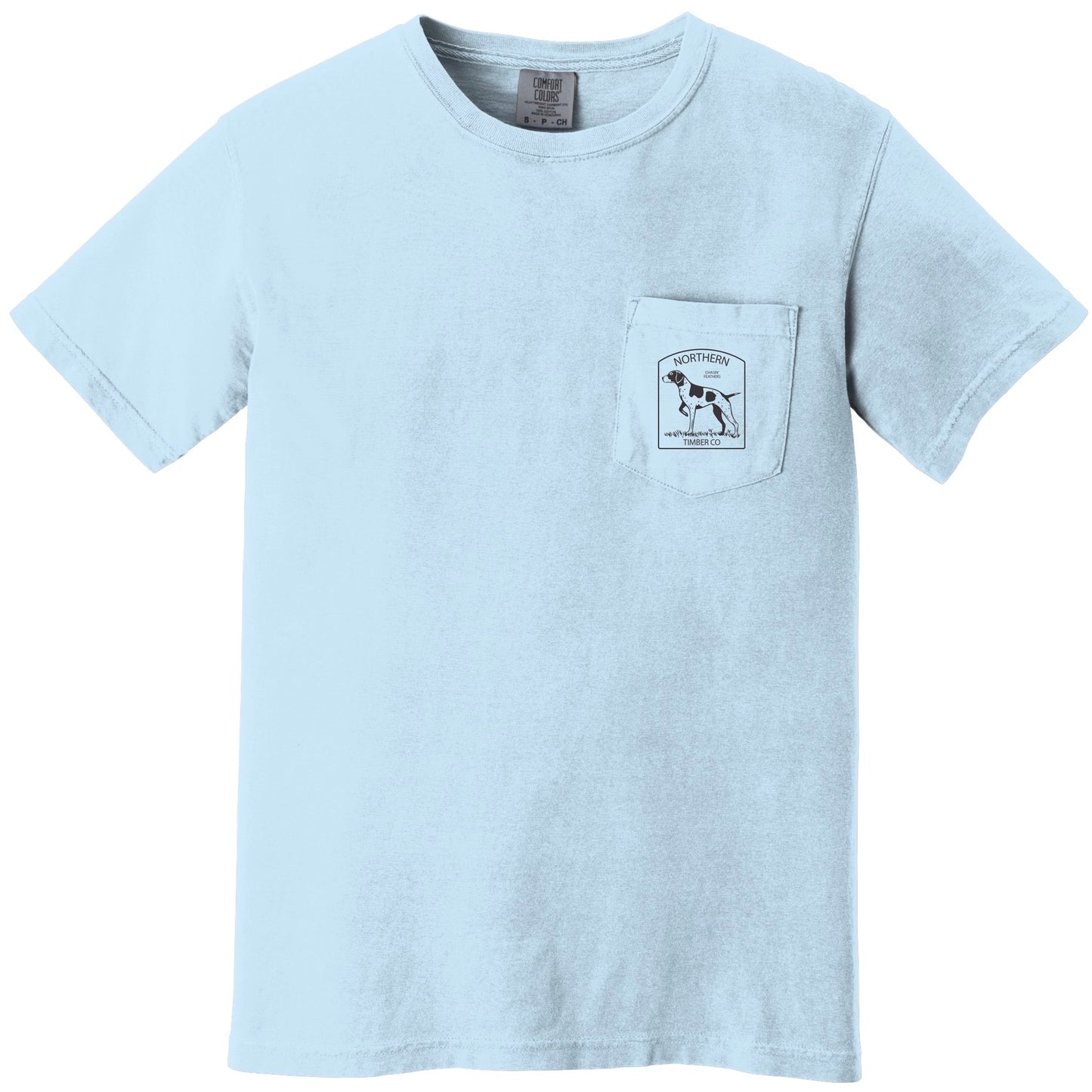 CHASIN' FEATHERS POCKET TEE