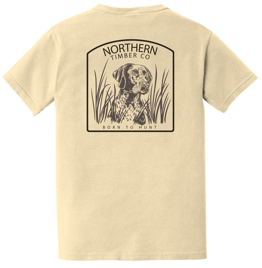 BORN TO HUNT POCKET TEE