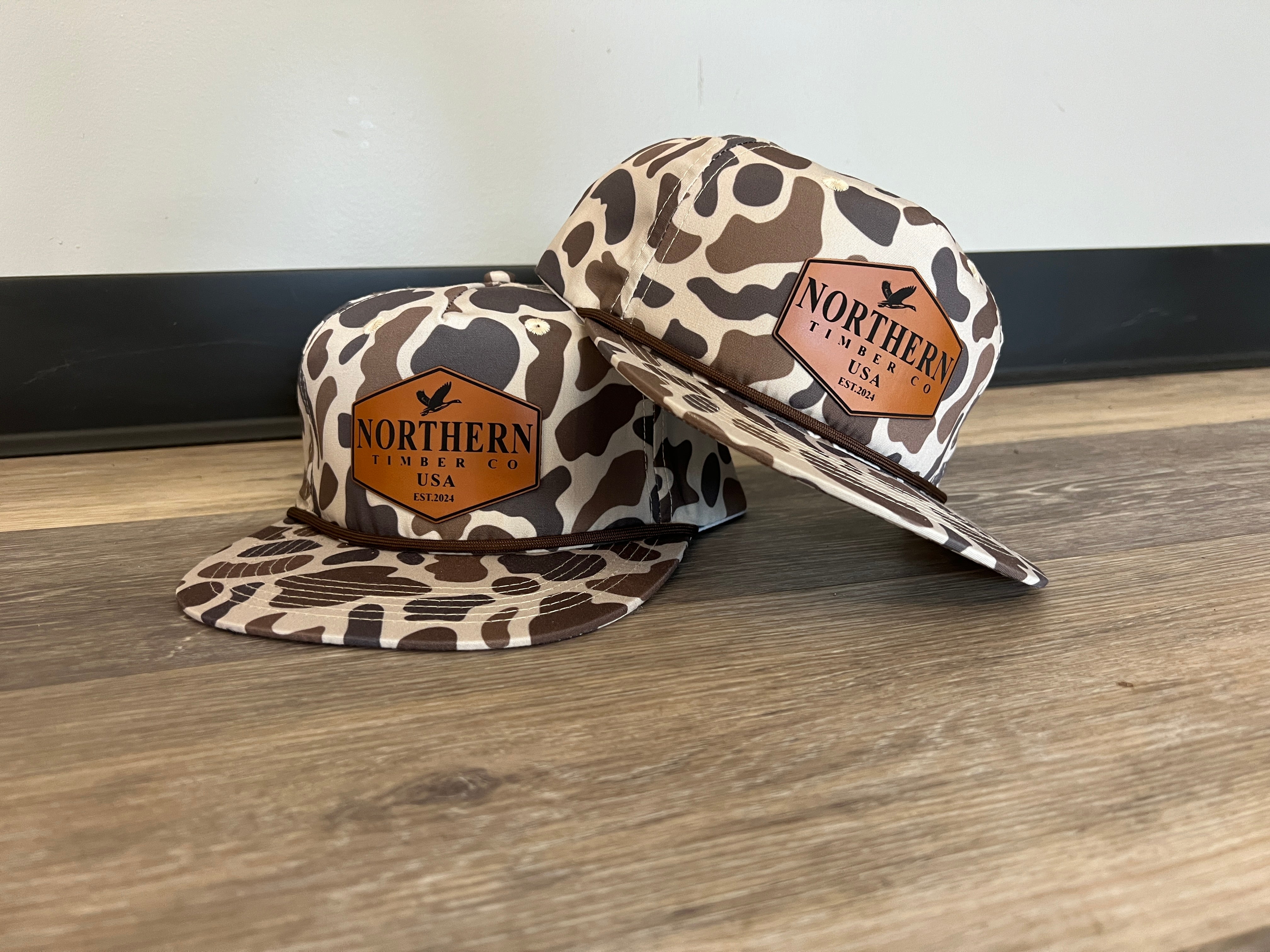 CAMO ROPE HAT – NORTHERN TIMBER CO