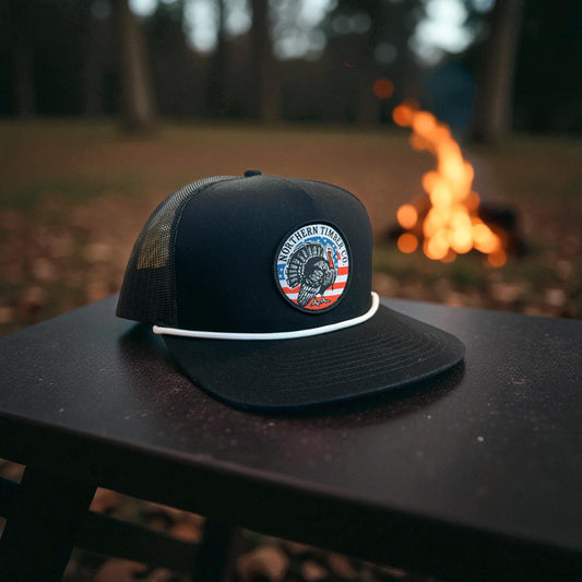 AMERICAN TURKEY ROPE HAT